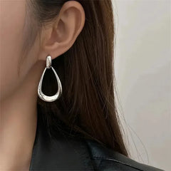 Luxe Geometric Hoop Earrings