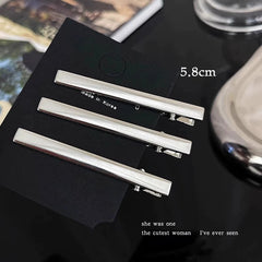 Y2K Metal Sculpted Hair Clip