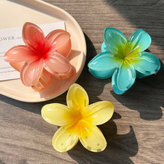 Boho Bloom Acrylic Hair Clips