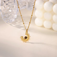 Solaris Geometric Pendant