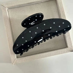 Polka Dot Signature Hair Clip