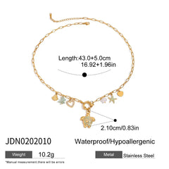 Ocean Pearl Conch Necklace