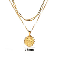 Solaris Geometric Pendant