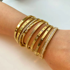 Luxe CZ Stainless Bracelet