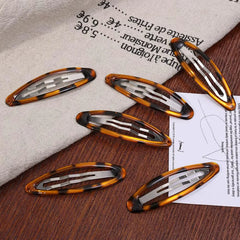 Leopard Y2K Hair Clip Set