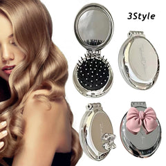 Luxe Pocket Mirror Comb