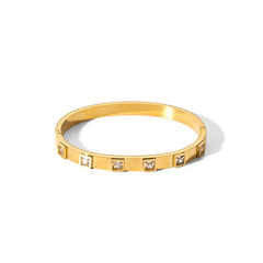 Luxe CZ Stainless Bracelet
