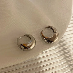 Luxe Geometric Hoop Earrings