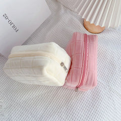 Plush Luxe Cosmetic Pouch