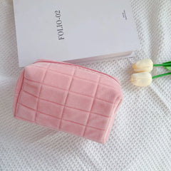 Plush Luxe Cosmetic Pouch