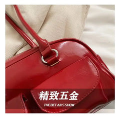 Luxe Bow Pillow Shoulder Bag