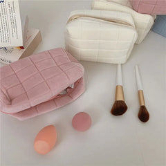 Plush Luxe Cosmetic Pouch