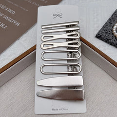 Y2K Metal Sculpted Hair Clip