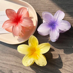 Boho Bloom Acrylic Hair Clips