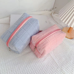 Plush Luxe Cosmetic Pouch