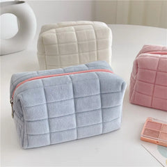 Plush Luxe Cosmetic Pouch