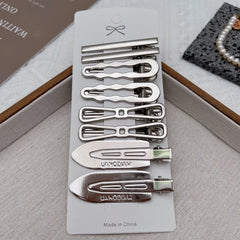 Y2K Metal Sculpted Hair Clip