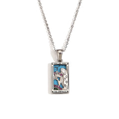 Tarot Moon Gold Necklace