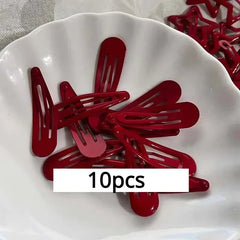 Ruby Star Snap Clips