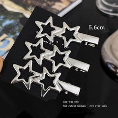 Y2K Metal Sculpted Hair Clip