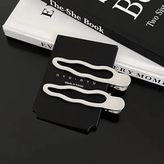 Y2K Metal Sculpted Hair Clip