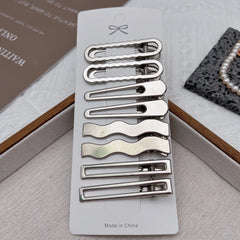 Y2K Metal Sculpted Hair Clip