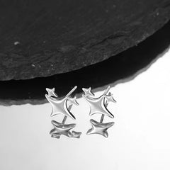 Luxe Geometric Hoop Earrings