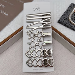 Y2K Metal Sculpted Hair Clip