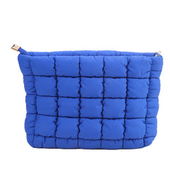 Quilted Puffer Beauty Pouch