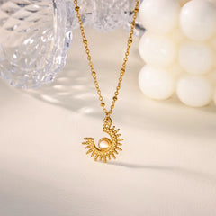 Solaris Geometric Pendant