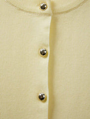 Gold Button Knit Cardigan