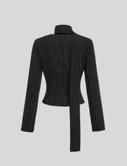Sweetra Signature Stripe Blazer