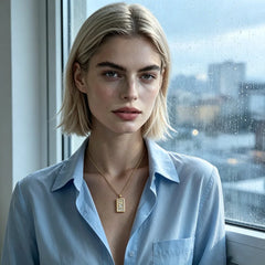Tarot Moon Gold Necklace