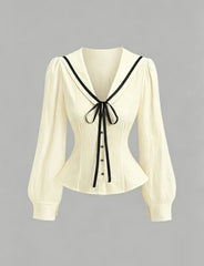 Sweetra Noir Sailor Blouse