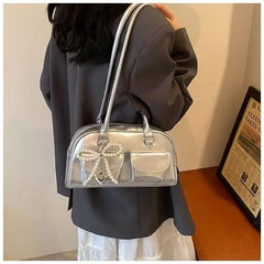 Luxe Bow Pillow Shoulder Bag