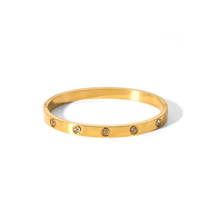 Luxe CZ Stainless Bracelet