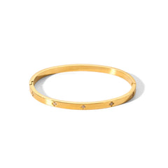 Luxe CZ Stainless Bracelet