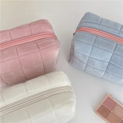 Plush Luxe Cosmetic Pouch