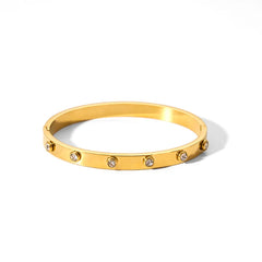 Luxe CZ Stainless Bracelet