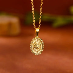 Solaris Geometric Pendant