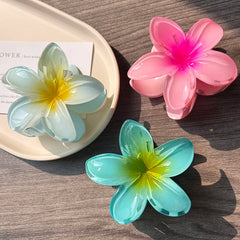 Boho Bloom Acrylic Hair Clips