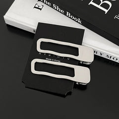Y2K Metal Sculpted Hair Clip