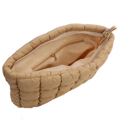 Quilted Puffer Beauty Pouch