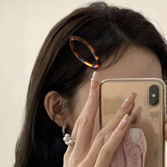Leopard Y2K Hair Clip Set