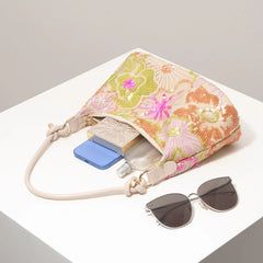 Floral Sequin Evening Bag