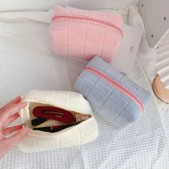 Plush Luxe Cosmetic Pouch