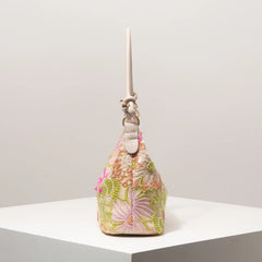 Floral Sequin Evening Bag