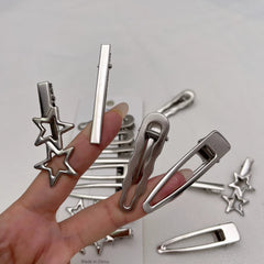 Y2K Metal Sculpted Hair Clip