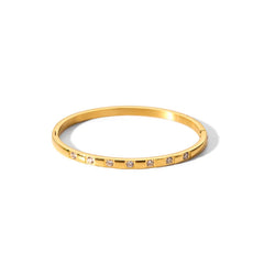 Luxe CZ Stainless Bracelet