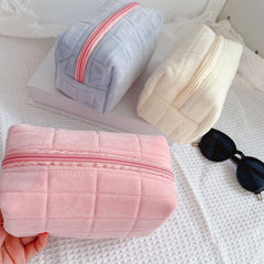 Plush Luxe Cosmetic Pouch